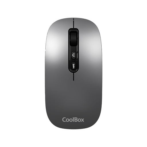 [44261] RATON OPTICO WIRELESS W02 IA GRIS COOLBOX