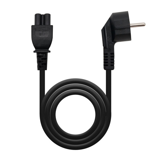 [44063] CABLE ALIMENTACION CEE7/M A 2xC13/H 2 M NANOCABLE