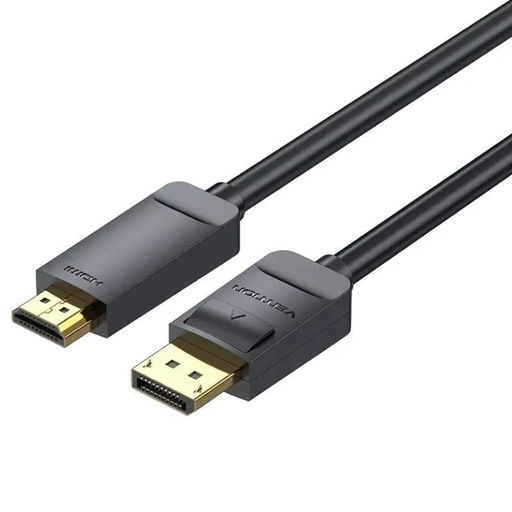 [44038] CONVERSOR DISPLAYPORT/M A HDMI/M 4K 3 M NEGRO VENTION