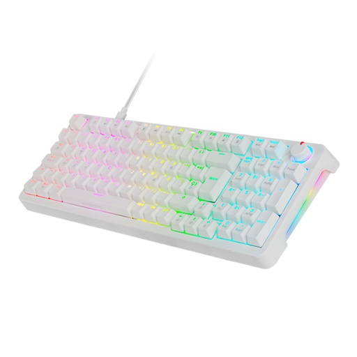 [43943] TECLADO MECANICO MKPRO SWITCH BLUE RGB BLANCO MARS GAMING
