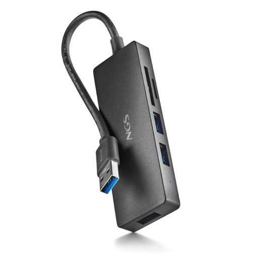 [43912] HUB 5 PUERTOS USB IHUB READER NGS