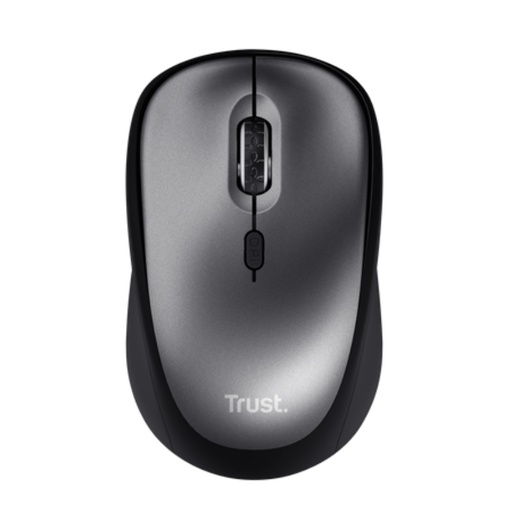 [43872] RATON OPTICO YVI+ WIRELESS SILENCIOSO NEGRO TRUST