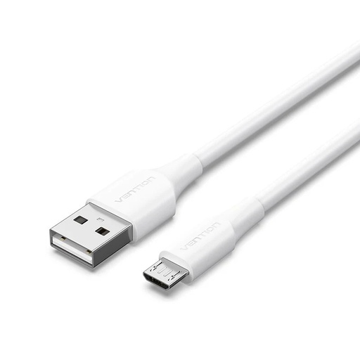 [43824] CABLE USB 2.0 A MICRO USB 3 M BLANCO VENTION