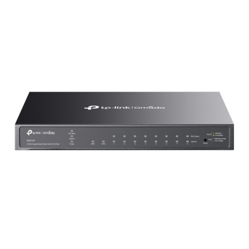 [43636] TP-LINK EASY SMART SWITCH 8 PORT 10/100/1Gbit RACK PoE+ w2 SFP