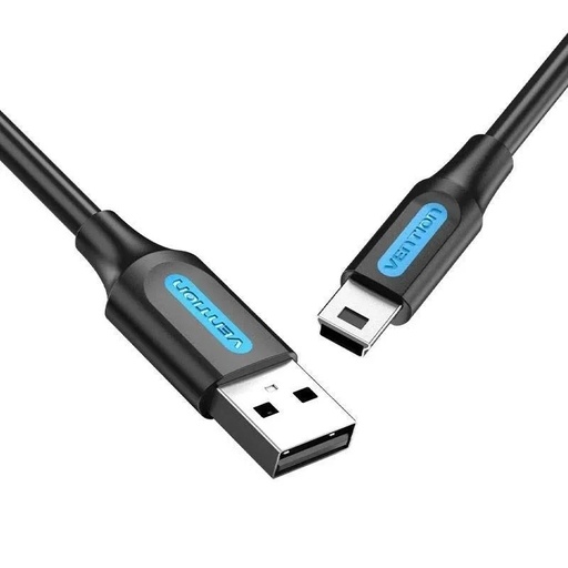 [43527] CABLE USB 2.0 MINI USB/M A USB/M 3 M NEGRO VENTION