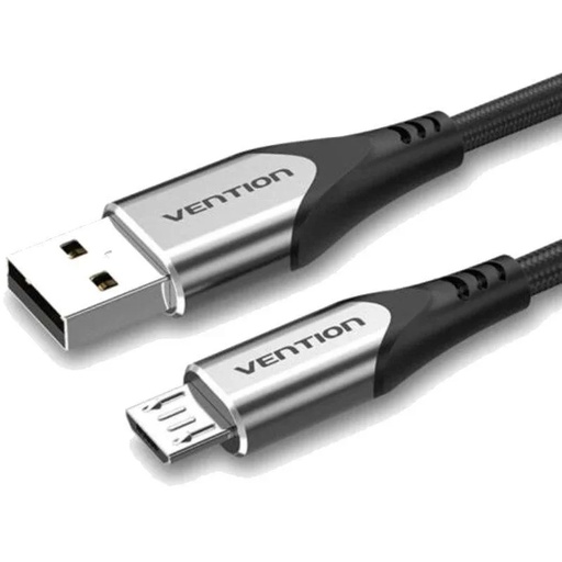 [43513] CABLE USB 2.0 A MICRO USB M-M 3 M GRIS VENTION