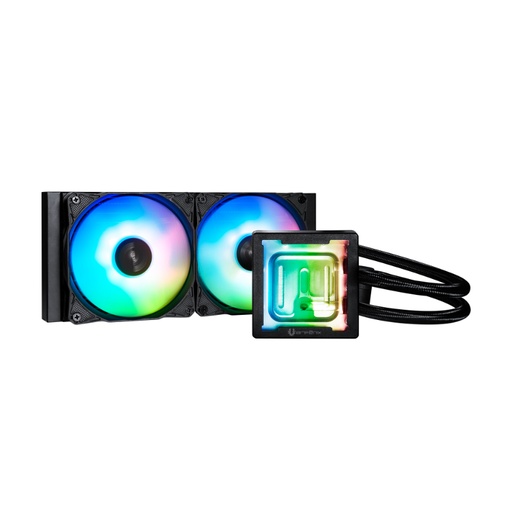 [43445] REFRIGERACION LIQUIDA CUBE AIO 240 A-RGB BLACK BITFENIX