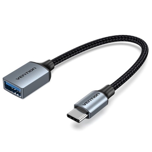 [43396] CONVERSOR USB-C/M A 2x USB/H 0.15 M GRIS VENTION