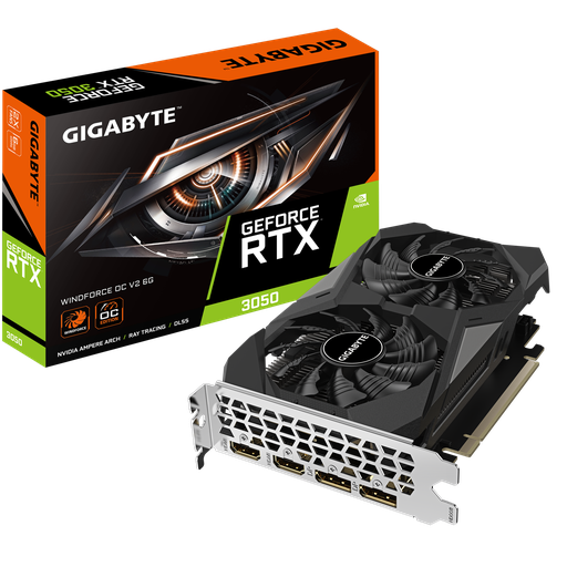 [43352] VGA NVIDIA RTX 3050 WINDFORCE OC V2 6 GB GIGABYTE