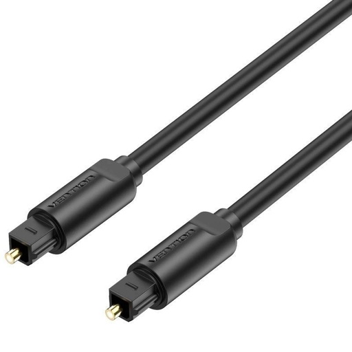 [43324] CABLE DE AUDIO DE FIBRA OPTICA 5 M NEGRO VENTION
