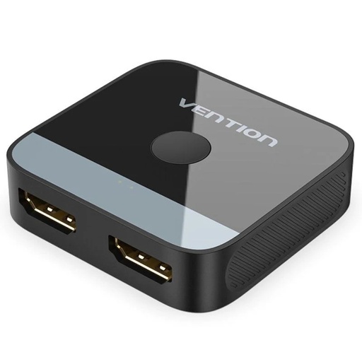 [43318] CONMUTADOR 4K 2.1 BIDIRECCIONAL 2xHDMI/H NEGRO VENTION