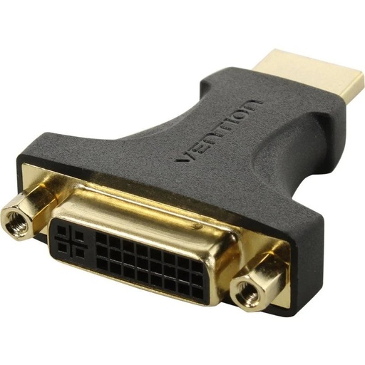 [43315] ADAPTADOR HDMI/M A DVI/H (24+5) NEGRO VENTION