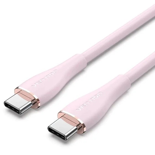 [43269] CABLE USB-C A USB-C 2.0 100W 1.5 M ROSA VENTION