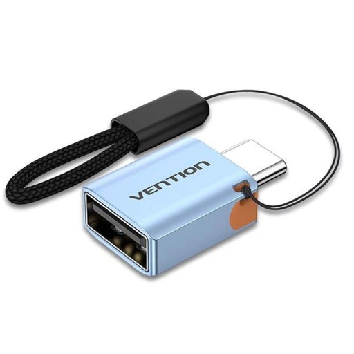 [43264] ADAPTADOR USB 3.1 USB-C/M USB/H AZUL VENTION