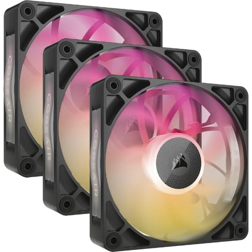 [43241] VENTILADOR AUXILIAR RX120 ICUE LINK MAX RGB 120MM BLACK TRIPLE PACK CORSAIR