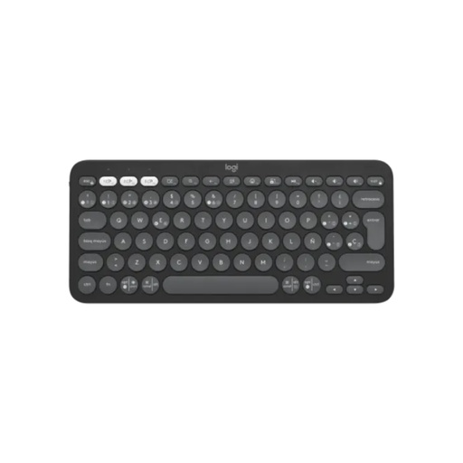 [43231] TECLADO WIRELESS K380S PEBBLE KEYS 2 NEGRO LOGITECH