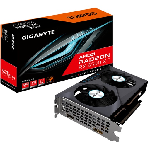 [43189] VGA AMD RADEON RX 6500 XT EAGLE 4 GB GIGABYTE