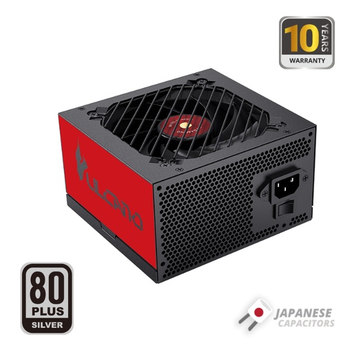 [43100] FUENTE ALIM. 750W SI 80+ ROJO MARS GAMING