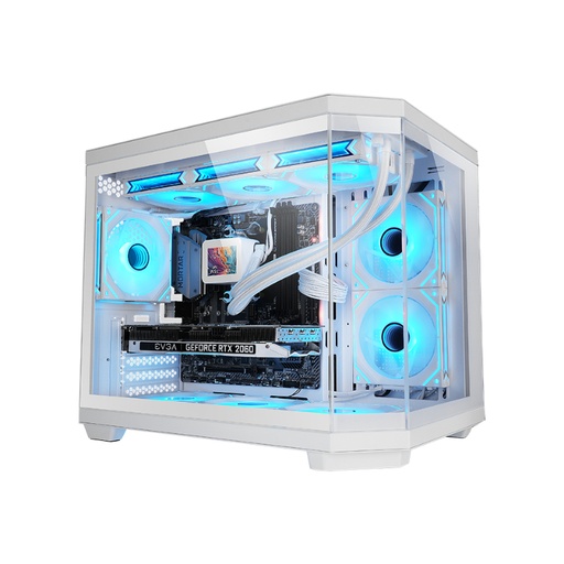 [43063] CAJA MICROATX MC3T CORE BLANCO MARS GAMING