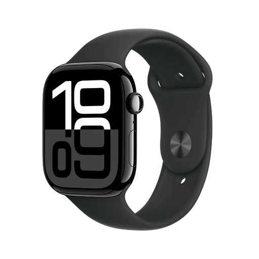 [43019] APPLE WATCH SERIES 10 CAJA ALUMINIO GPS 46mm CORREA DEPORTIVA BLACK S/M