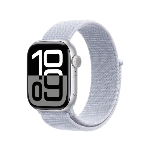 [43018] APPLE WATCH SERIES 10 CAJA ALUMINIO GPS 42mm CORREA DEPORTIVA LOOP CLOUD