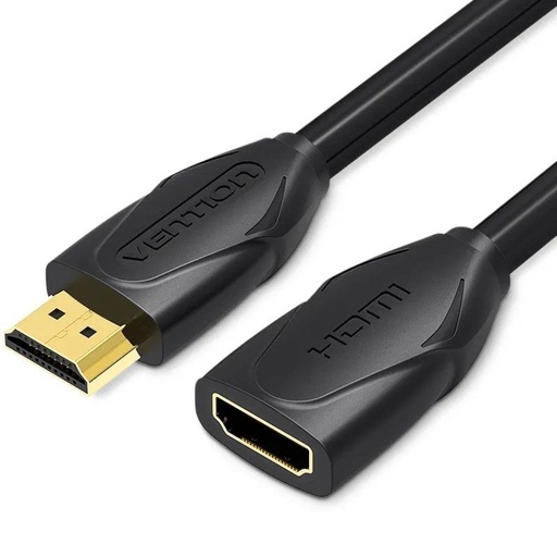 [42944] CABLE HDMI V2.0 4K M-H TRENZADO 1.5 M NEGRO VENTION