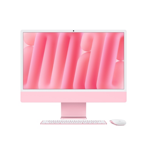 [42650] iMAC APPLE 24" RETINA 4.5K M4 8CORE+GPU 8CORE 16GB 256GB PINK