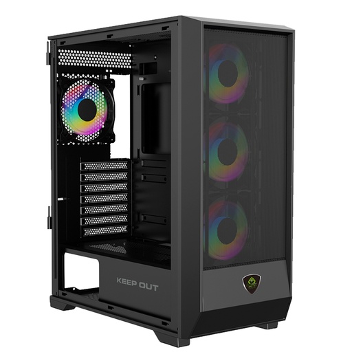 [42617] CAJA SEMITORRE ATX XC-501 MESH ARGB KEEPOUT