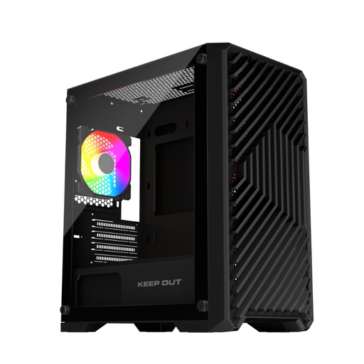[42613] CAJA MICROATX XC-220 GLASS ARGB KEEPOUT