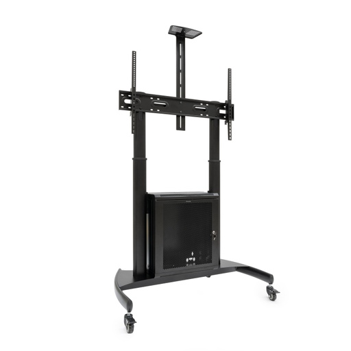 [42484] SOPORTE SUELO + RUEDAS + ARMARIO MULTIUSOS + ACC. RACK NARNIA 60"-100" TOOQ