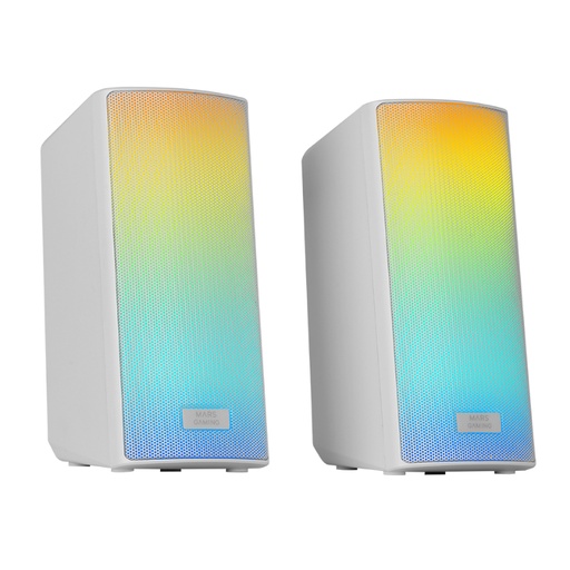 [42209] ALTAVOCES BLUETOOTH MSRGB2 BLANCO MARS GAMING