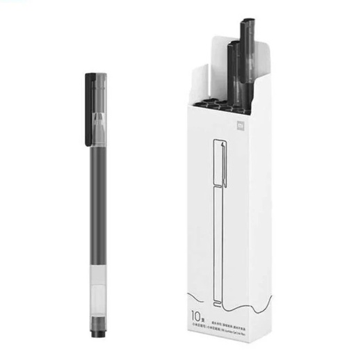 [42012] CAJA DE BOLIGRAFOS DE TINTA DE GEL Mi HIGH-CAPACITY 10 UDS NEGRO XIAOMI