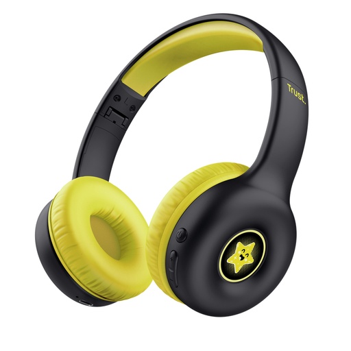 [41959] AURICULAR INALAMBRICO NOUNA INFANTILES NEGRO TRUST
