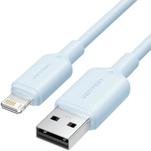 [41871] CABLE 2.0 USB A LIGHTNING 2 M AZUL VENTION
