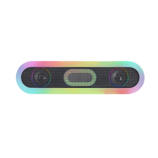 [41851] BARRA SONIDO BLUETOOTH RGB MSB-ORB RGB 360º NEGRO MARS GAMING