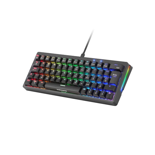 [41844] TECLADO MECANICO MKMINIPRO SWITCH BLUE RGB NEGRO MARS GAMING