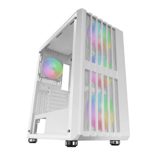[41833] CAJA SEMITORRE ATX MC-VAULT ARGB BLANCO MARS GAMING