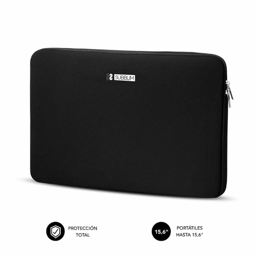 [41740] FUNDA NEOPRENO SLEEVE V2 15" NEGRO SUBBLIM