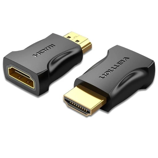 [41733] ADAPTADOR HDMI 4K HDMI M/H NEGRO VENTION