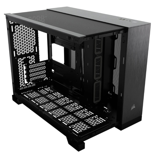 [41676] CAJA MICROATX 2500X TG BLACK/OBSIDIAN ALUMINUM CORSAIR