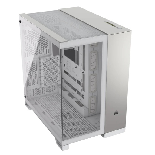 [41674] CAJA SEMITORRE ATX 6500X TG WHITE/SATIN GRAY ALUMINUM CORSAIR