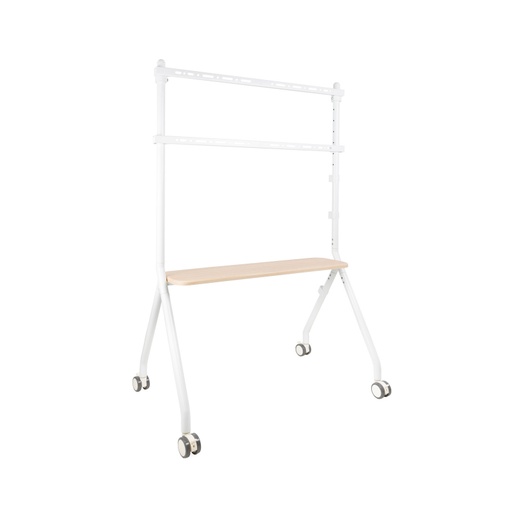 [41629] SOPORTE SUELO CON RUEDAS iLOVE 49''-80'' BLANCO/HAYA TOOQ
