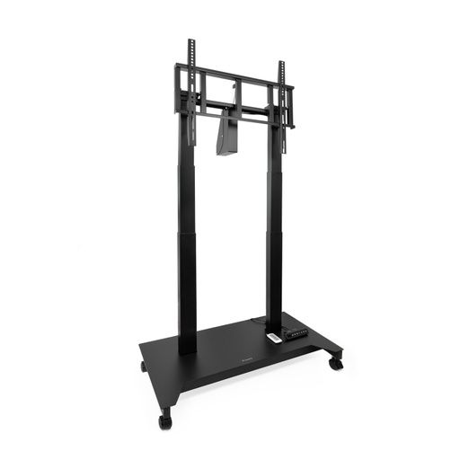 [41611] SOPORTE SUELO RUEDAS ELECTRICO UROS 52"-84'' NEGRO TOOQ