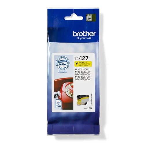 [41466] CARTUCHO AMARILLO BROTHER LC-427 (LC427Y)