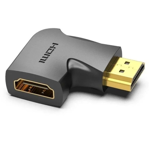 [41436] ADAPTADOR 4K 90º HDMI/M A HDMI/H NEGRO VENTION