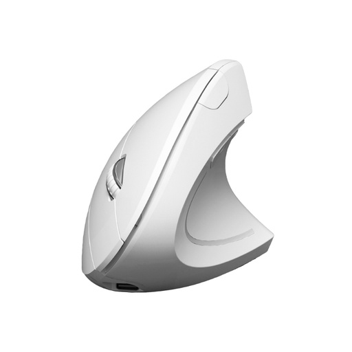 [41354] RATON OPTICO DUAL GLIDE VERTICAL ERGO DUAL BATERIA BLANCO SUBBLIM
