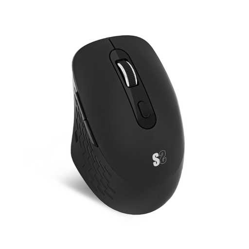 [41350] RATON OPTICO DUAL CURVE ERGO DUAL BATERIA NEGRO SUBBLIM