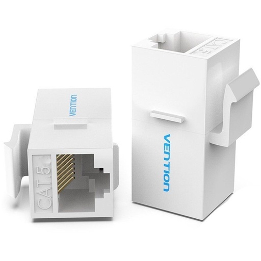 [41314] CONECTOR RJ45 CAT5 UTP H/H BLANCO VENTION