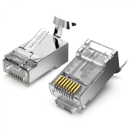 [41209] CONECTOR RJ45 CAT7 FTP (10 Und) VENTION
