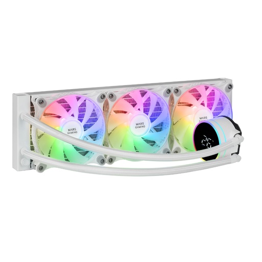 [41161] REFRIGERACION LIQUIDA FRGB ML-LCD 360 BLANCO MARS GAMING